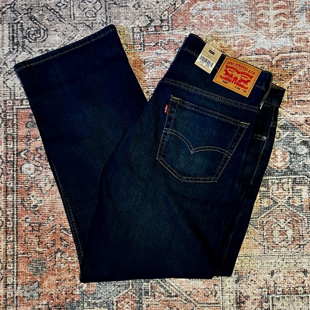 NWT Men's Levi Jeans 34x32 - Picture 4 of 9